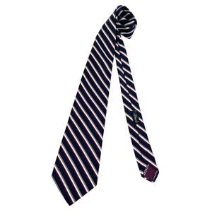 Vintage Givenchy Navy Stripe Men’s Tie Professional Business Corporate Wear